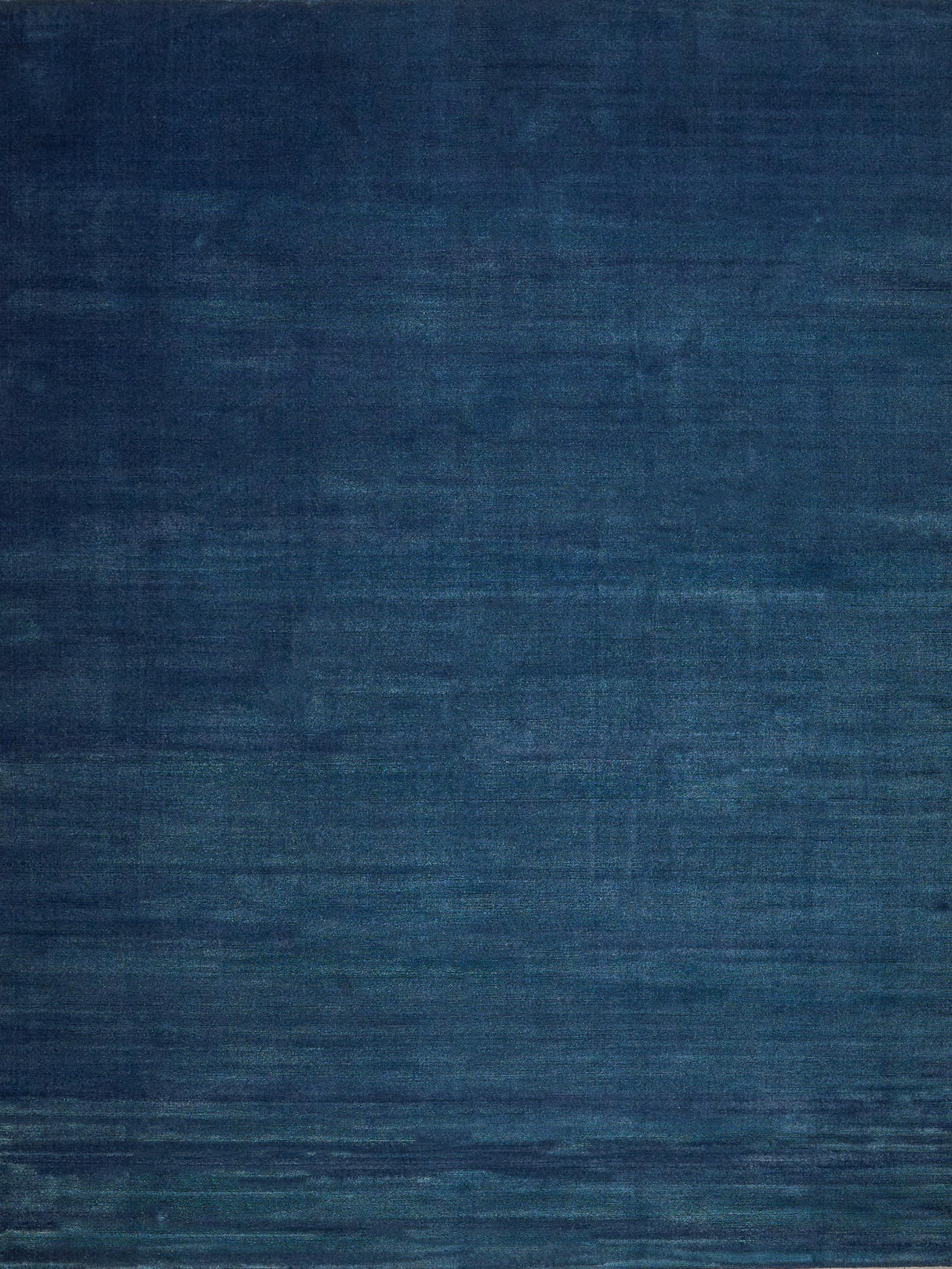 Exquisite Rugs Velutto Modern Handmade Silky Nylon in 6539 Navy 2' x 3' Area Rug