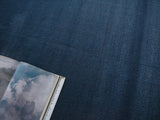Exquisite Rugs Velutto Modern Handmade Silky Nylon in 6539 Navy 4' x 6' Area Rug