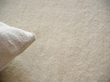 Exquisite Rugs Exquisite Rugs Velutto Modern Handmade Silky Nylon in 6541 Light Beige 2' x 3' Area Rug