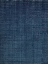 Exquisite Rugs Cabrini Modern Handmade Silky Nylon in 6731 Navy 12' x 12' Area Rug