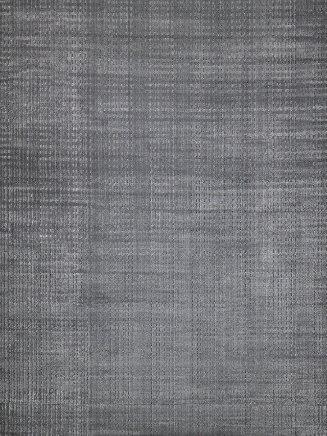Exquisite Rugs Exquisite Rugs Cabrini Modern Handmade Silky Nylon in 6732 Gray 2' x 3' Area Rug
