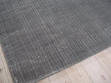 Exquisite Rugs Exquisite Rugs Cabrini Modern Handmade Silky Nylon in 6732 Gray 2' x 3' Area Rug