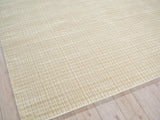 Exquisite Rugs Cabrini Modern Handmade Silky Nylon in 6733 Light Beige 4' x 6' Area Rug