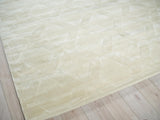 Exquisite Rugs Brunello Modern Handmade Silky Nylon in 6739 Light Beige 9' x 12' Area Rug
