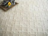 Exquisite Rugs Camora Modern Handmade Silky Nylon in 6755 Beige 4' x 5' Area Rug