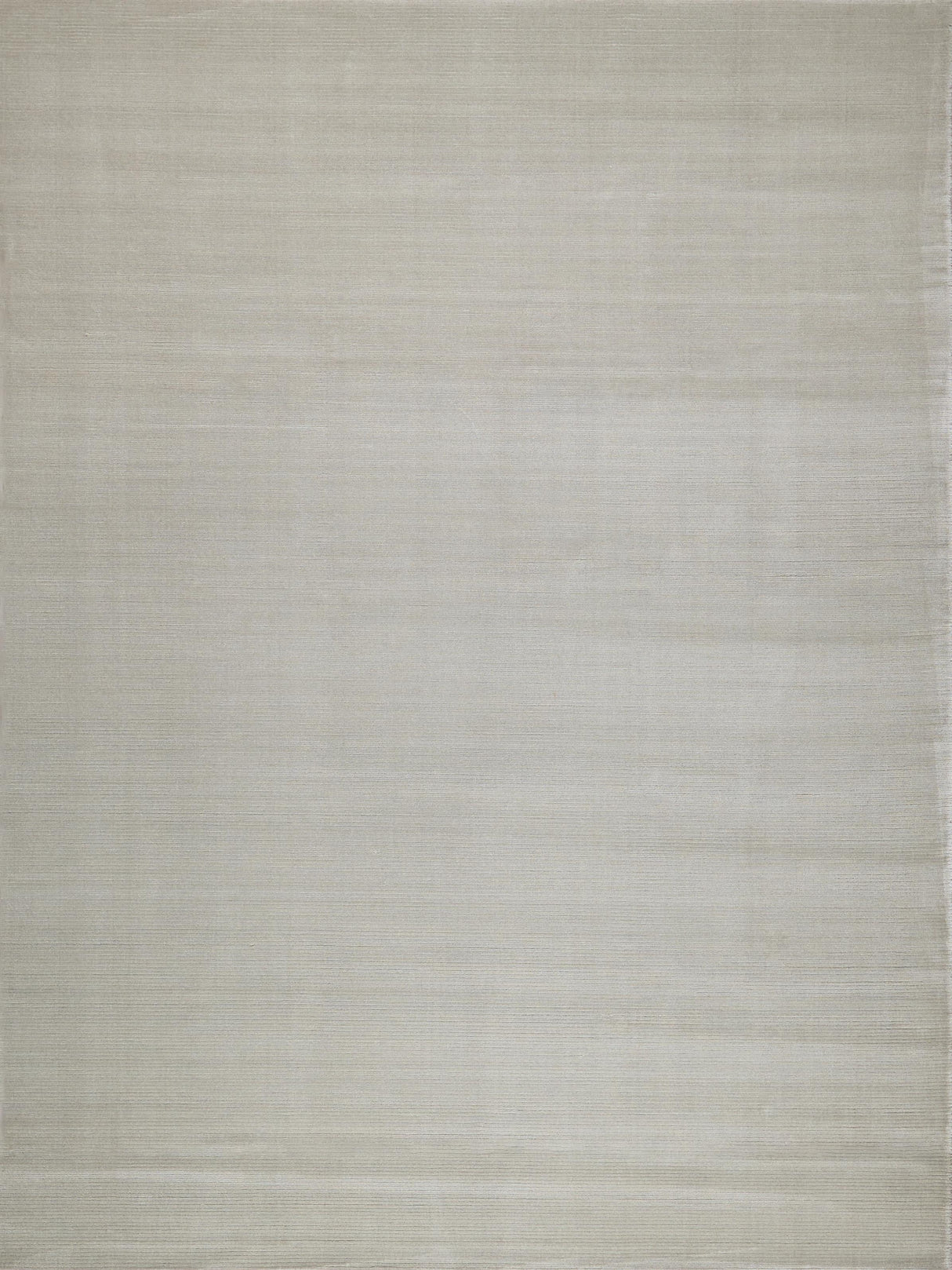 Exquisite Rugs Pavia Modern Handmade Silky Nylon in 6758 Light Silver 12' x 15' Area Rug