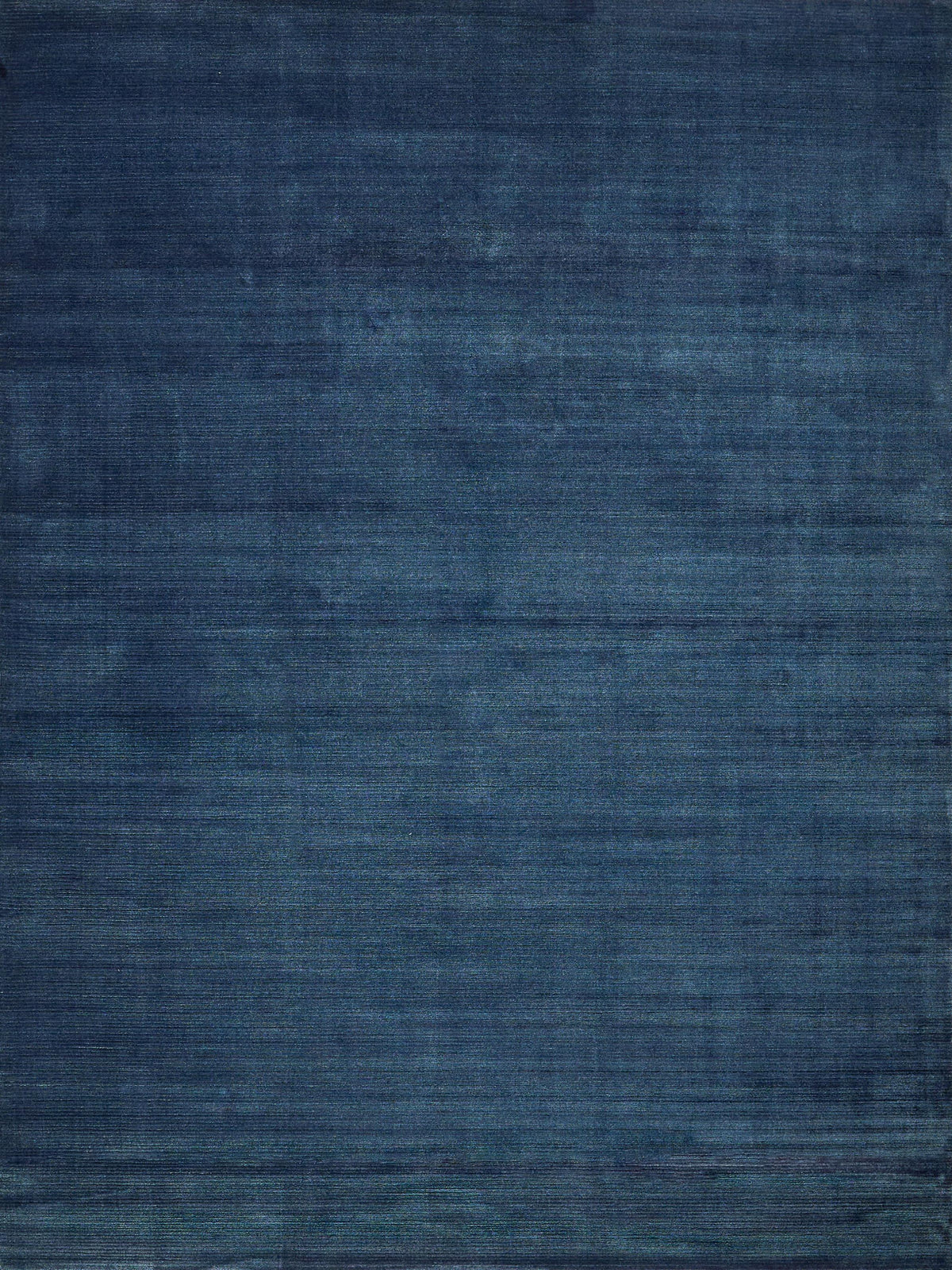 Exquisite Rugs Pavia Modern Handmade Silky Nylon in 6759 Navy 2' x 3' Area Rug