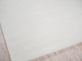 Exquisite Rugs Amani Modern Handmade Silky Nylon in 6763 White 10' x 10' Area Rug