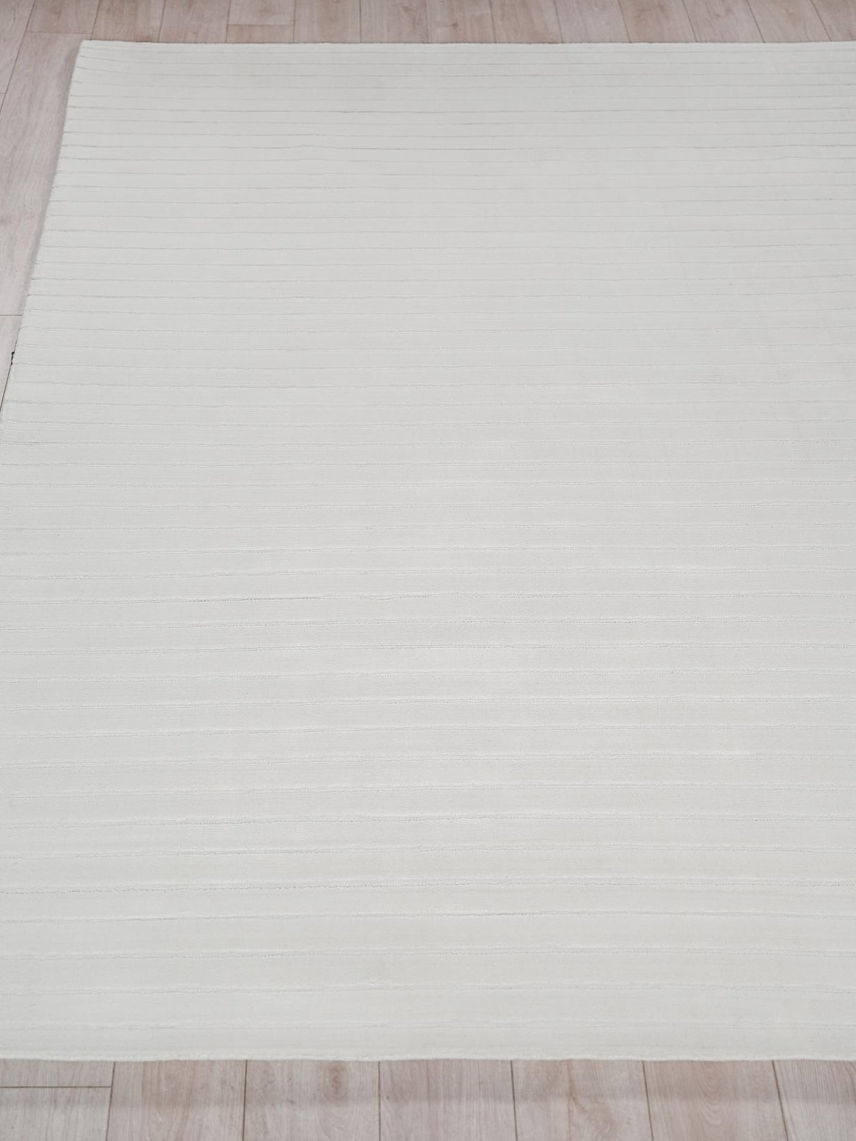 Exquisite Rugs Amani Modern Handmade Silky Nylon in 6763 White 12' x 15' Area Rug