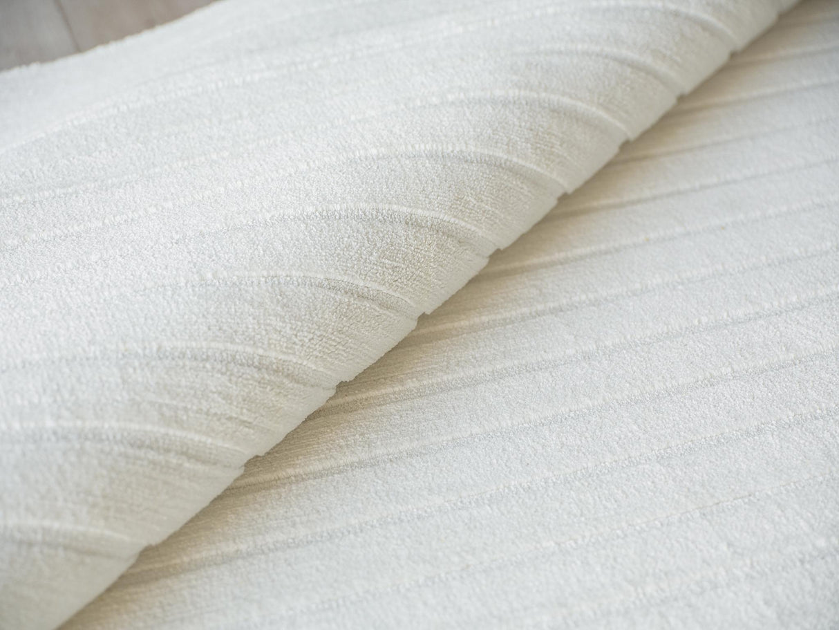 Exquisite Rugs Amani Modern Handmade Silky Nylon in 6763 White 15' x 15' Area Rug