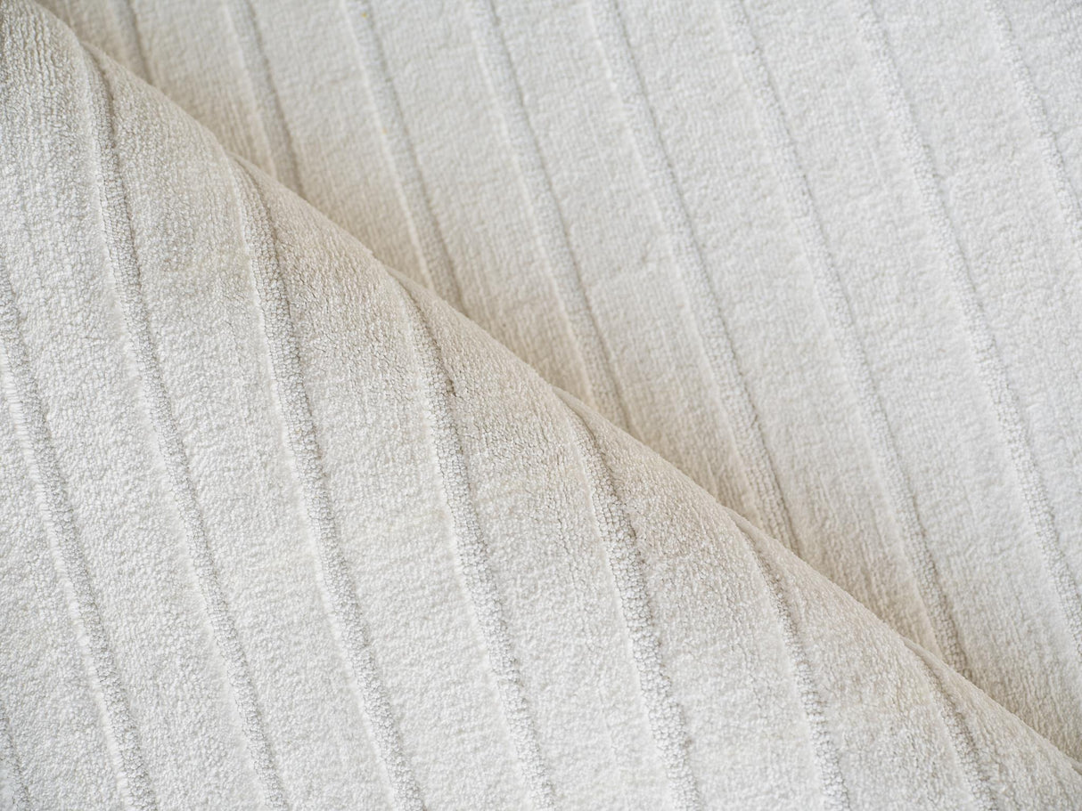 Exquisite Rugs Amani Modern Handmade Silky Nylon in 6763 White 15' x 24' Area Rug