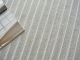 Exquisite Rugs Amani Modern Handmade Silky Nylon in 6764 Light Silver 6' x 9' Area Rug