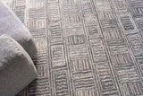 Exquisite Rugs Naturals Handmade Hand-tufted New Zealand Wool on Canvas 6777 Charcoal 2' x 3' Area Rug