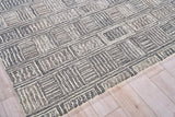 Exquisite Rugs Naturals Handmade Hand-tufted New Zealand Wool on Canvas 6777 Charcoal 2' x 3' Area Rug
