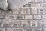 Exquisite Rugs Naturals Handmade Hand-tufted New Zealand Wool on Canvas 6777 Charcoal 2' x 3' Area Rug