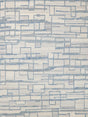 Exquisite Rugs Naturals Handmade Hand-tufted New Zealand Wool on Canvas 6780 Blue/Ivory 2' x 3' Area Rug