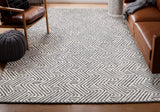 Exquisite Rugs Naturals Handmade Hand-tufted New Zealand Wool on Canvas 6782 Gray/Ivory 3' x 2' Area Rug