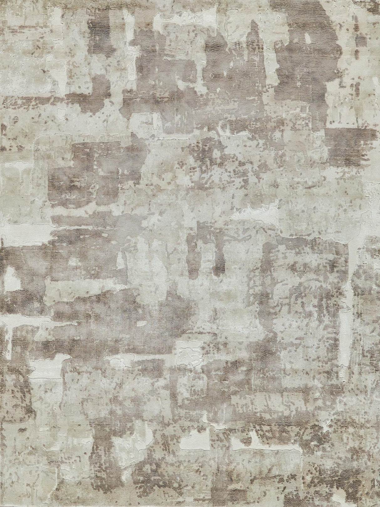 Exquisite Rugs Papyrus 6800 Beige Wool/Bamboo Silk handloomed 6' x 4' Area Rug