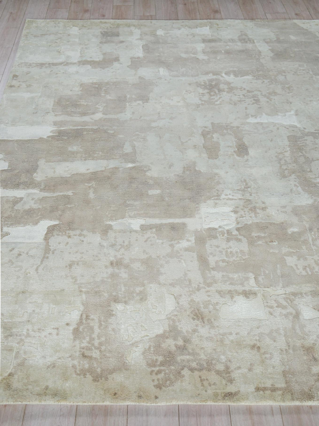 Exquisite Rugs Papyrus 6800 Beige Wool/Bamboo Silk handloomed 6' x 4' Area Rug