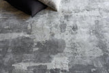 Exquisite Rugs Papyrus 6801 Gray Wool/Bamboo Silk handloomed 3' x 2' Area Rug