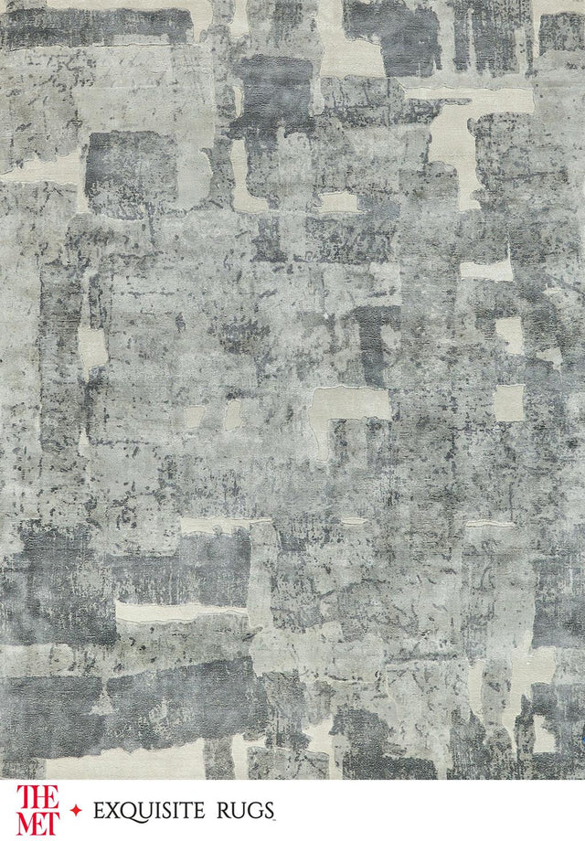 Exquisite Rugs The Met X Exquisite Rugs Papyrus 6803 Gray 2' x 3' Area Rug