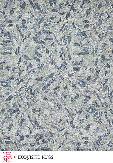 Exquisite Rugs The Met X Exquisite Rugs Botanica 6808 Blue/Ivory/Multi 14' x 18' Area Rug