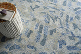 Exquisite Rugs Botanica 6808 Blue/Ivory/Multi New Zealand Wool hand-tufted 6' x 4' Area Rug