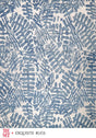 Exquisite Rugs The Met X Exquisite Rugs Botanica 6813 Blue/Ivory 2' x 3' Area Rug