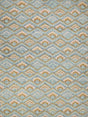 Exquisite Rugs Bargello Hand Tufted New Zealand Wool in 6814 Light Blue/Multi 8' x 10' Area Rug