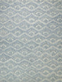 Exquisite Rugs Bargello Hand Tufted New Zealand Wool in 6815 Light Blue 10' x 14' Area Rug