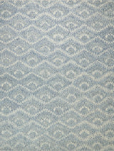 Exquisite Rugs Bargello Hand Tufted New Zealand Wool in 6815 Light Blue 5' x 8' Area Rug