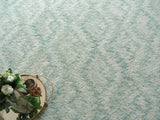 Exquisite Rugs Bargello Hand Tufted New Zealand Wool in 6816 Turquoise 8' x 10' Area Rug