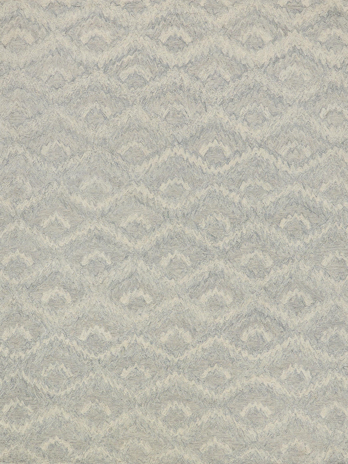 Exquisite Rugs Bargello Hand Tufted New Zealand Wool in 6818 Gray 10' x 14' Area Rug