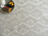 Exquisite Rugs Bargello Hand Tufted New Zealand Wool in 6818 Gray 10' x 14' Area Rug