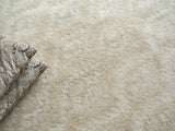Exquisite Rugs Bargello Hand Tufted New Zealand Wool in 6819 Beige 4' x 6' Area Rug