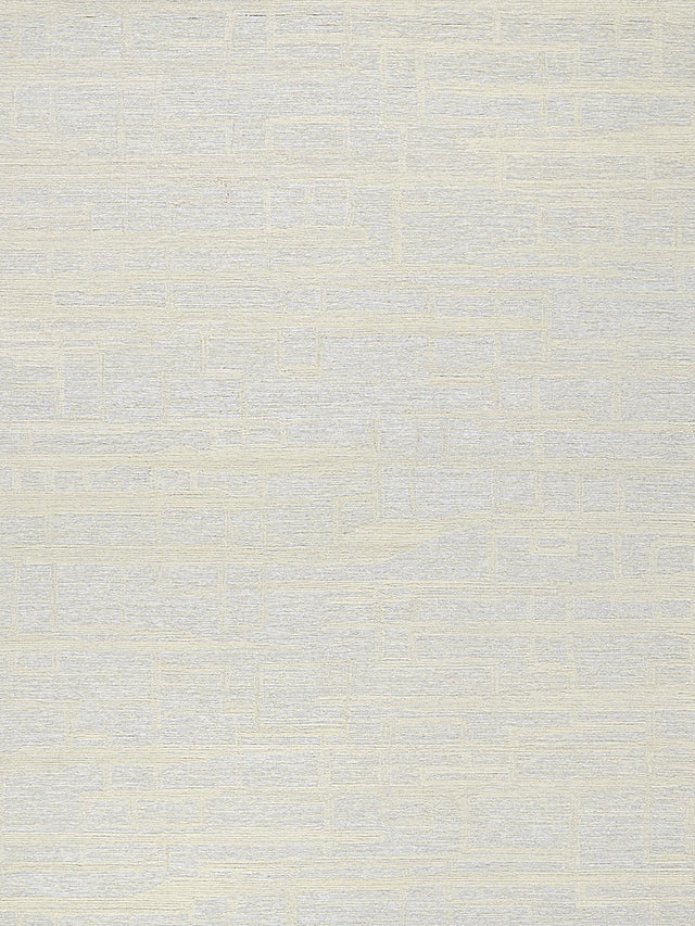Exquisite Rugs Park City Hand Tufted New Zealand Wool in 6842 Silver/Ivory 10' x 14' Area Rug