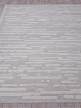 Exquisite Rugs Exquisite Rugs Carmel Handmade Hand-tufted New Zealand Wool on Canvas 6871 Light Gray/Ivory 14' x 18' Area Rug