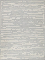 Exquisite Rugs Exquisite Rugs Carmel Handmade Hand-tufted New Zealand Wool on Canvas 6871 Light Gray/Ivory 14' x 18' Area Rug