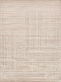 Exquisite Rugs Lotus Hand Tufted Wool/Bamboo Silk in 6952 Beige/Brown 8' x 10' Area Rug