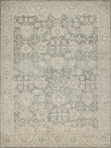 Exquisite Rugs Verano Hand Knotted New Zealand Wool in 7128 Graphite/Fog 2' x 3' Area Rug