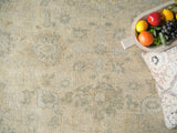 Exquisite Rugs Verano Hand Knotted New Zealand Wool in 7129 Ivory/Silver 2' x 3' Area Rug