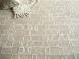 Exquisite Rugs Exquisite Rugs Soho Handmade Hand Tufted New Zealand Wool 7136 Beige/Ivory 14' x 18' Area Rug
