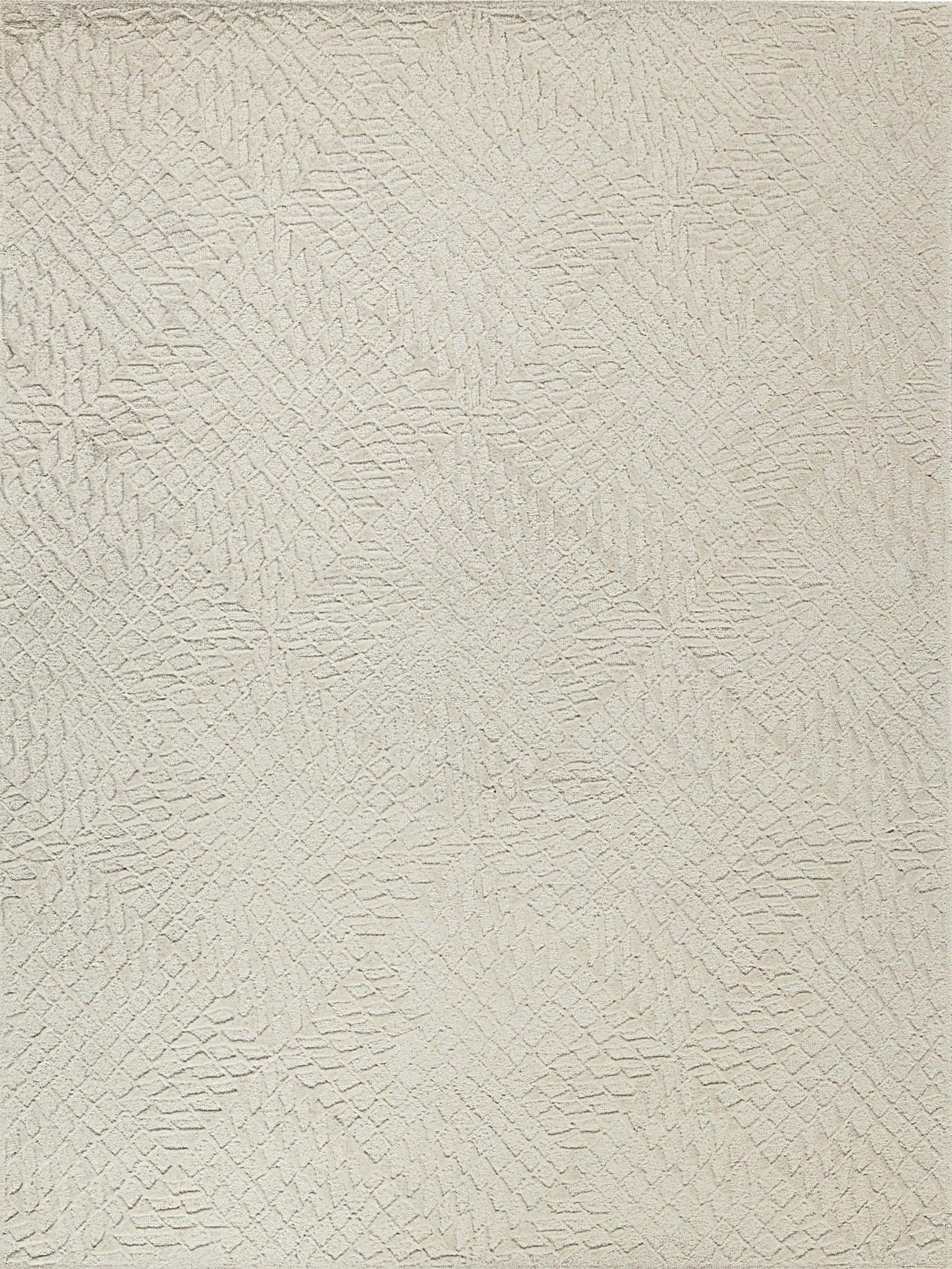 Exquisite Rugs Sandro Handmade Hand-tufted New Zealand Wool on Canvas Ivory 2' x 3' Area Rug