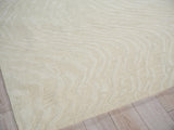 Exquisite Rugs Entro Hand Tufted New Zealand Wool in 7179 Cream/Ivory 14' x 18' Area Rug