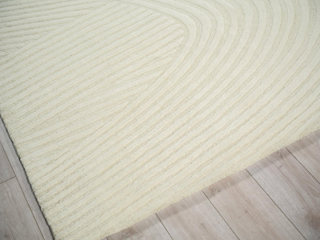 Exquisite Rugs Exquisite Rugs Entro Handmade New Zealand Wool 7182 Cream/Ivory 14' x 18' Area Rug