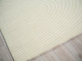 Exquisite Rugs Exquisite Rugs Entro Handmade New Zealand Wool 7182 Cream/Ivory 14' x 18' Area Rug