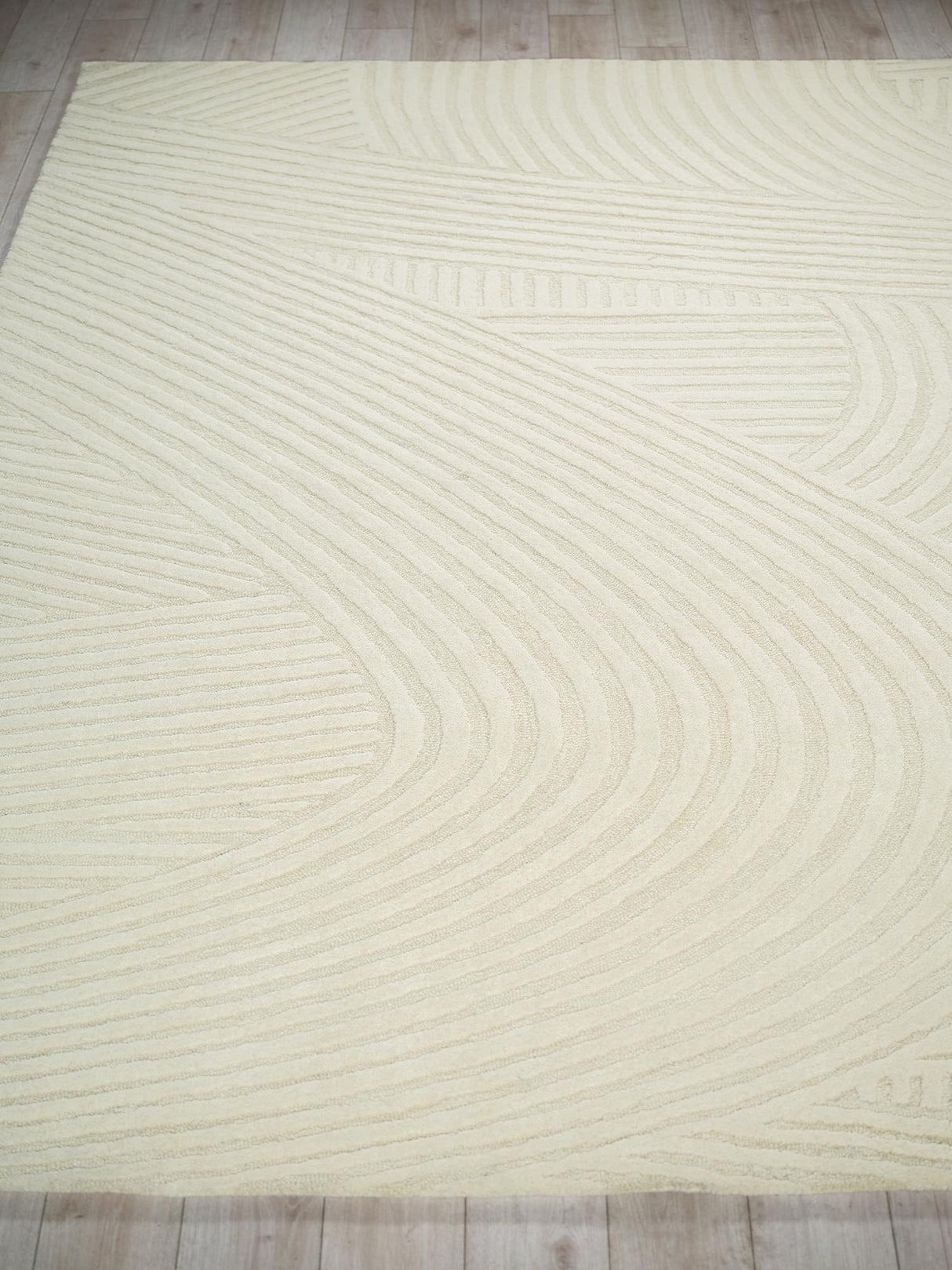 Exquisite Rugs Exquisite Rugs Entro Handmade New Zealand Wool 7182 Cream/Ivory 14' x 18' Area Rug