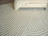 Exquisite Rugs Exquisite Rugs Entro Handmade New Zealand Wool 7182 Cream/Ivory 14' x 18' Area Rug