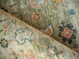 Exquisite Rugs Oxford Hand Knotted Ghazni Wool in 7219 Light Green 6' x 9' Area Rug