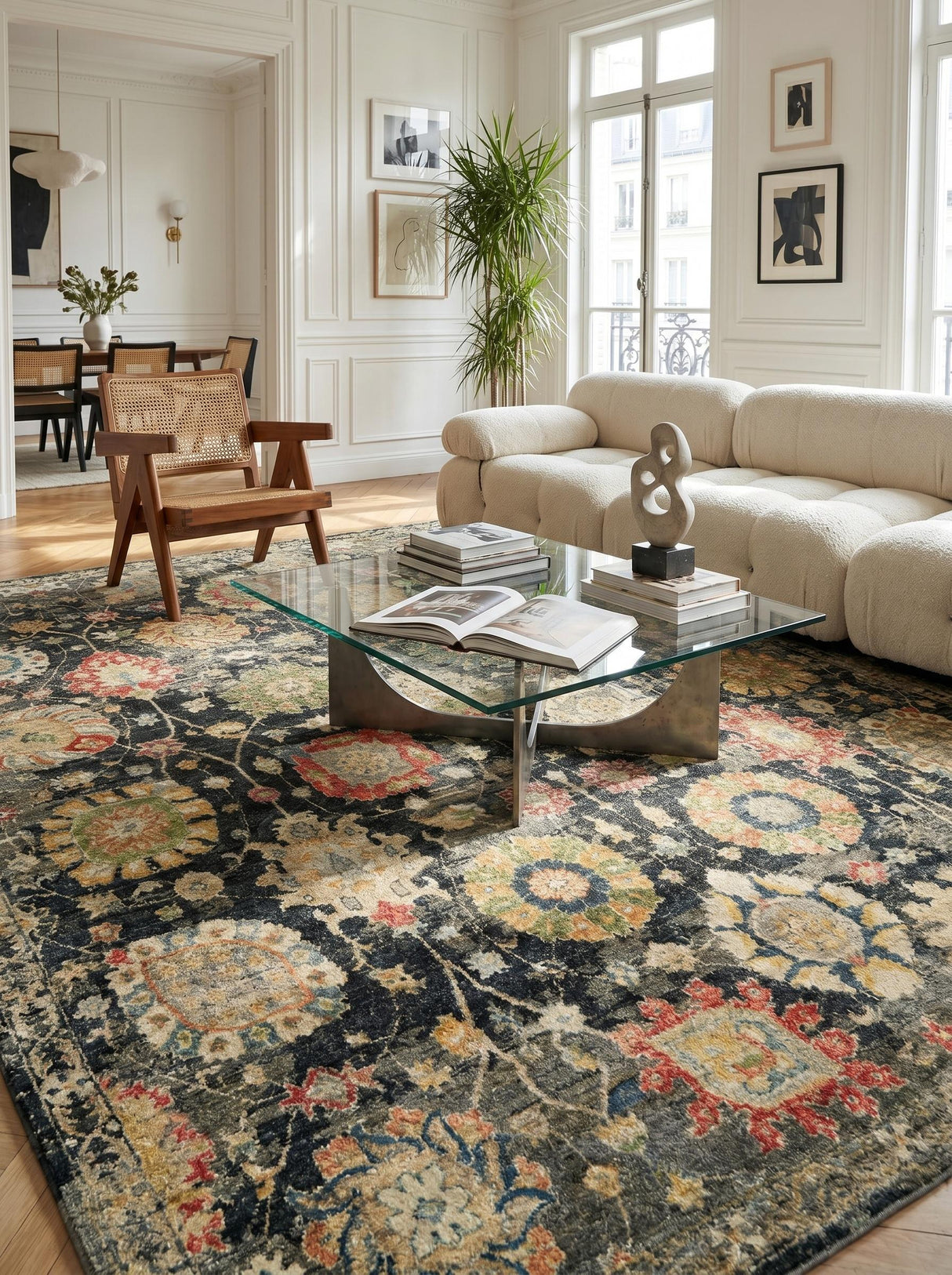 Exquisite Rugs Oxford Hand Knotted Ghazni Wool in 7219 Light Green 10' x 8' Area Rug
